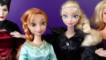 Disney MALEFICENT Barbie Dolls FROZEN Elsa & Princess Anna Sleeping Beauty & Tangled Disne