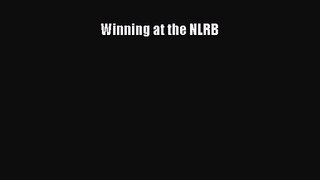 Read Winning at the NLRB Ebook Free