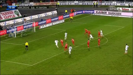 2-1 Dimitrij Nazarov Goal - Karlsruhe v. Bayern Munich - Friendly 16.01.2016 HD