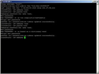 centos 6 - add & delete users