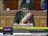 Maduro destaca papel de Venezuela en organismos internacionales