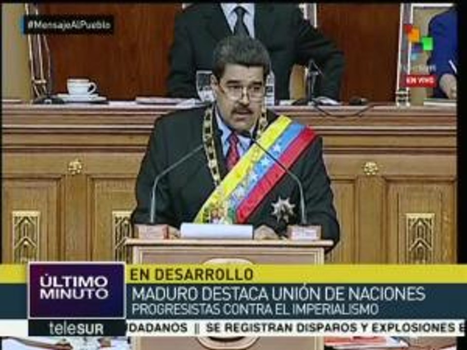 Maduro destaca unión de naciones progresistas de Latinoamérica