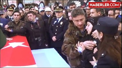 Şehit Polis Memuru Yamaner Son Yolculuğuna Uğurlandı