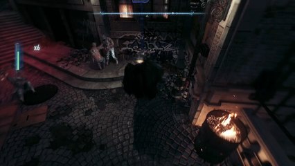 BATMAN™: ARKHAM KNIGHT feuerwahrmänner und leute  retten 1