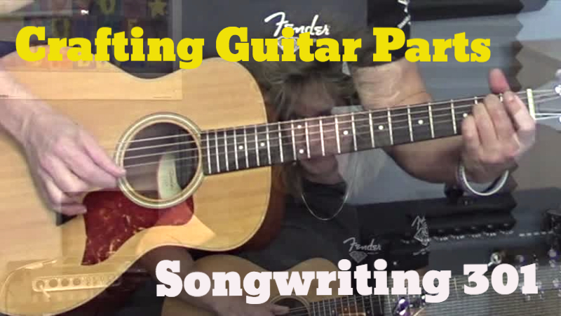 Songwriting 301 – “Crafting Guitar Parts” Acoustic Guitar