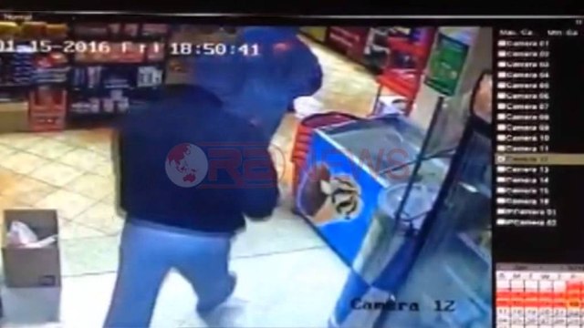 Ekskluzive/ Ja pamjet e grabitjes të supermarketit në Lezhë- Ora News- Lajmi i fundit-