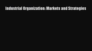 Download Industrial Organization: Markets and Strategies PDF Online
