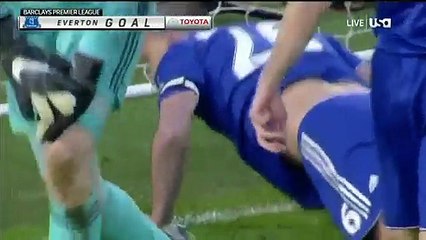 Chelsea 3 - 3 Everton Goals and Highlights 16.01.2016 HD