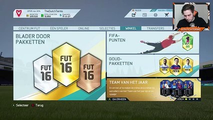 DIT MEEN JE NIET!! | FIFA 16 TOTY Pack opening (720p Full HD)