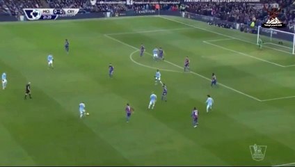 اهداف فوز السيتي علي كريستال بالاس ١٦-١-٢٠١٦