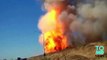 California gas line explosion closes major highway, injures up to 15