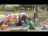 Hilarious halloween Scary Scarecrow Prank 2014 (Hidden camera horror)