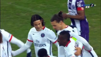 Zlatan Ibrahimović Goal HD - Toulouse 0-1 PSG - 16-01-2016