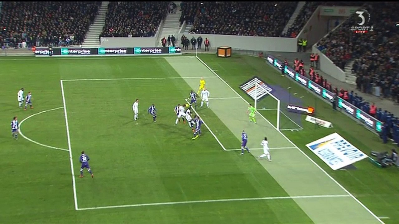 0-1 Zlatan Ibrahimovich Goal France  Ligue 1 - 16.01.2016, Toulouse FC 0-1 Paris St. Germain