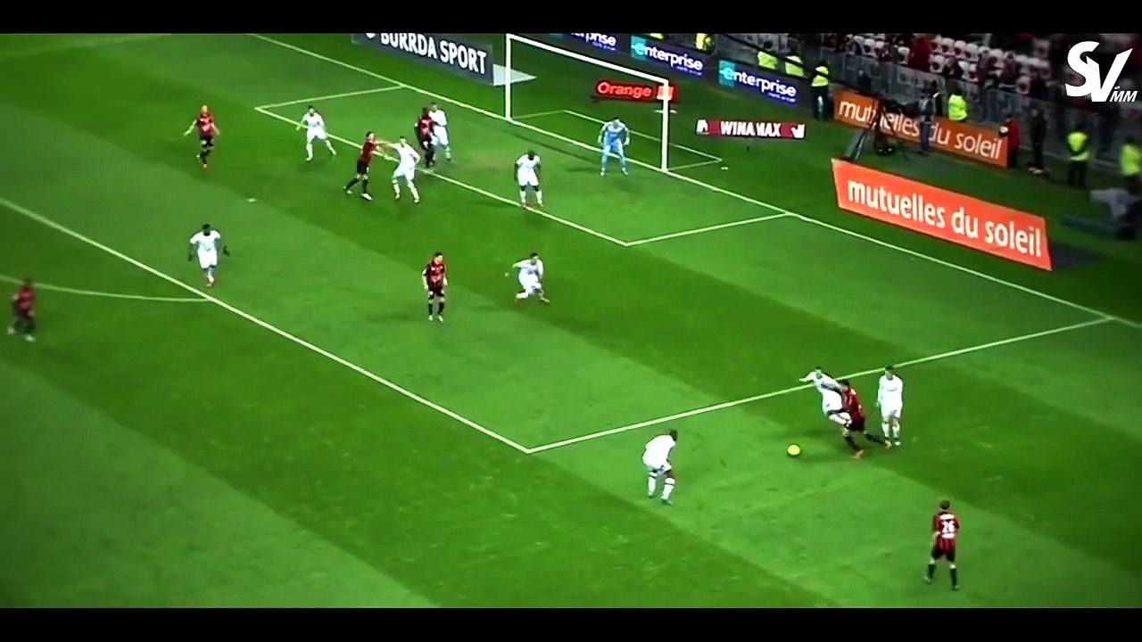 Hatem Ben Arfa crazy skill vs Angers 2016 -- HD