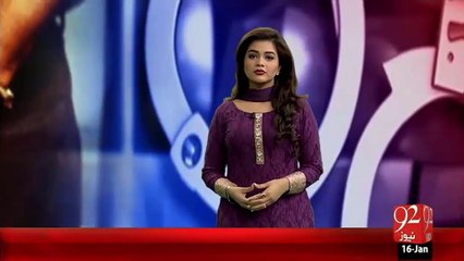 Karachi Say 4 Afghan Intelligence Ahalkar Giraftar - 16-jan-16 - 92 News HD