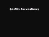 Download Quick Skills: Embracing Diversity PDF Free