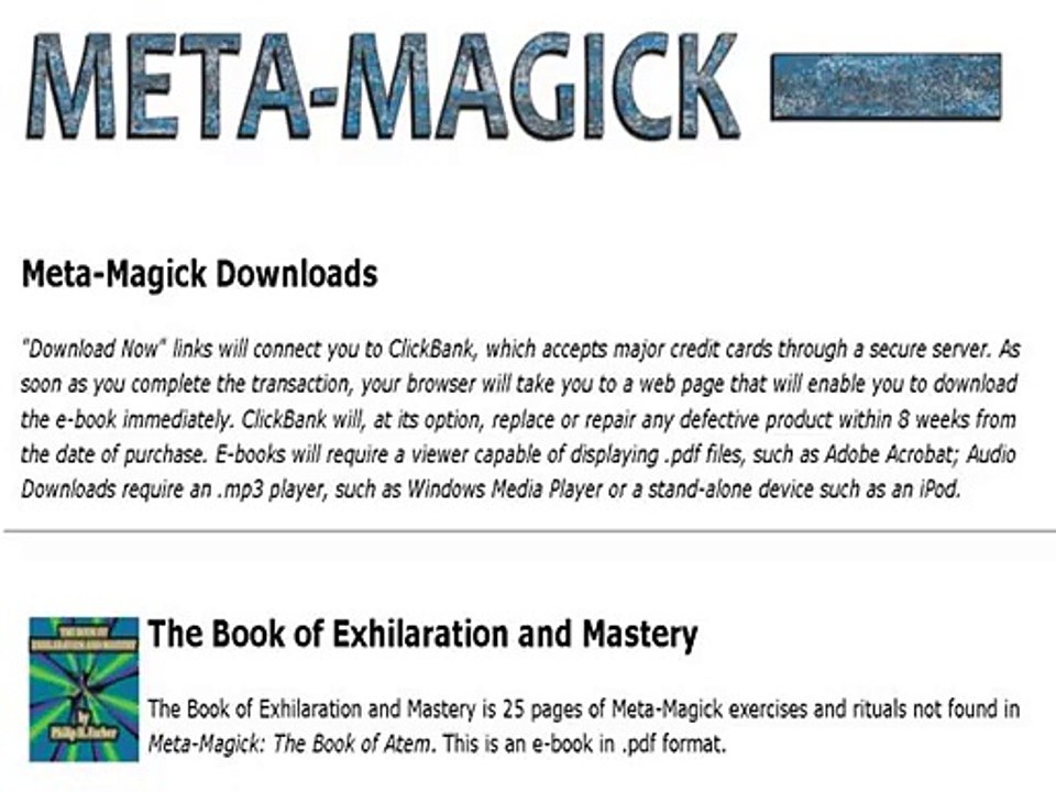 Meta-magick