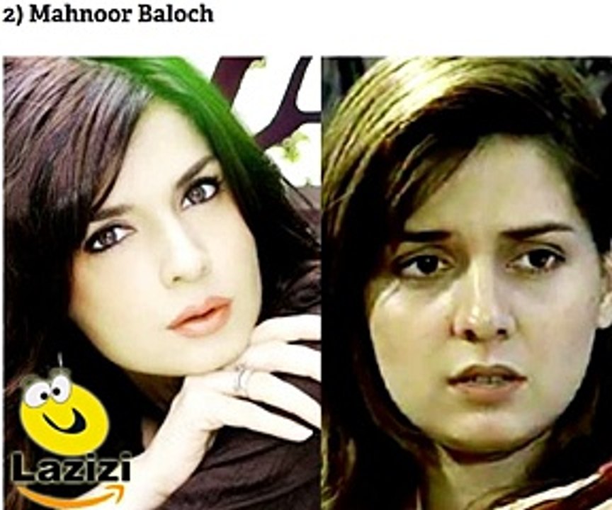Pictures of Pakistani Actresses Before and After Plastic Surgery