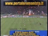 Totti In Curva Sud en 2006 contre Palermo en coupe!