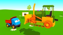 TuTiTu CRTN style Kids 3D Construction crtns for Children 20: Leos BULLDOZER vidéo