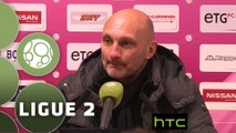 Conférence de presse Evian TG FC - AC Ajaccio (0-2) : Romain REVELLI (EVIAN) - Olivier PANTALONI (ACA) - 2015/2016
