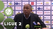 Conférence de presse US Créteil-Lusitanos - RC Lens (1-1) : Laurent ROUSSEY (USCL) - Antoine  KOMBOUARE (RCL) - 2015/2016