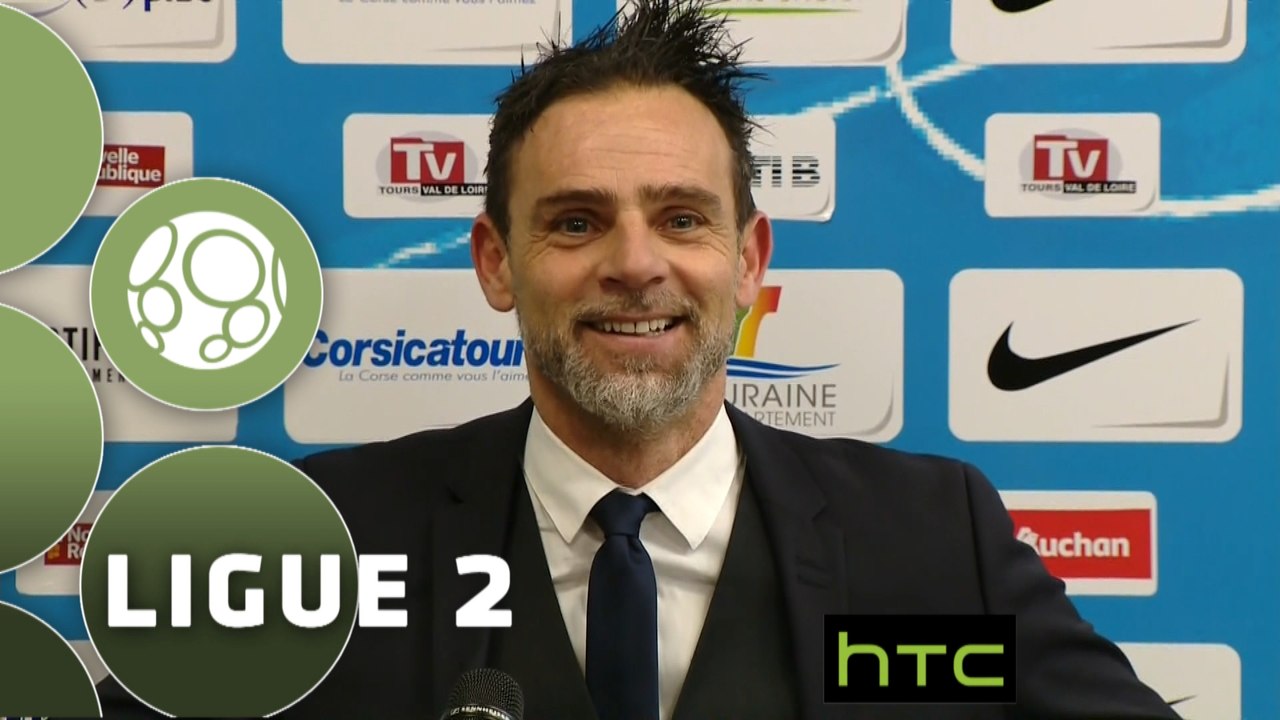 Conférence de presse Tours FC - Red Star  F.C (0-0) : Marco SIMONE (TOURS) - Rui ALMEIDA (RED) - 2015/2016