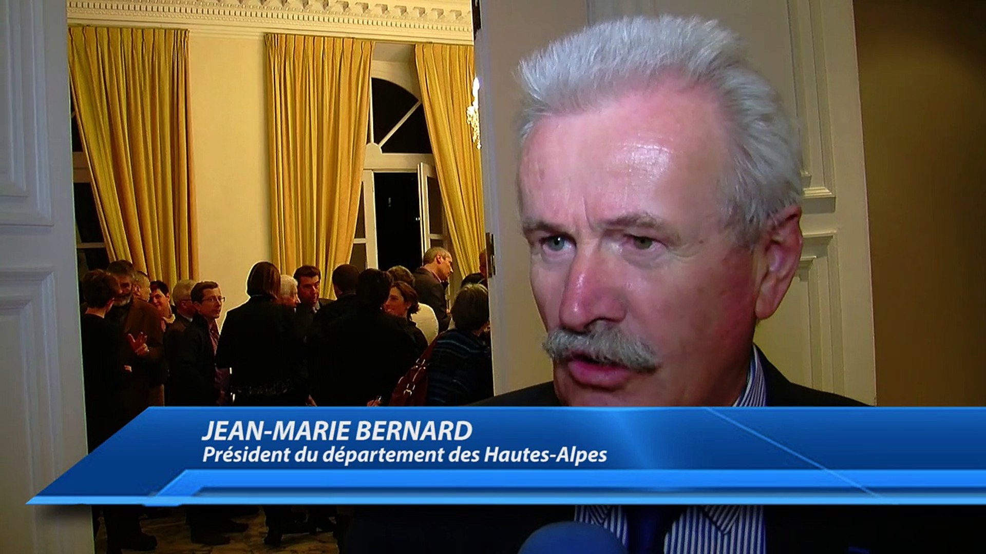 D!CI TV : Hautes-Alpes : Jean-marie Bernard fait voeu de "réduire les  dépenses du département" - Vidéo Dailymotion