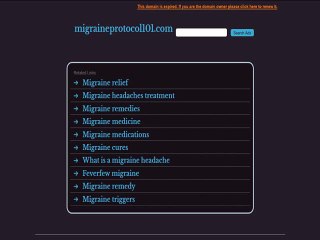 migraine protocol 101