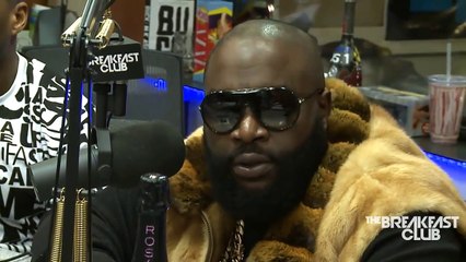 RICK ROSS INTERVIEW AT THE BREAKFAST CLUB - POWER 105.1