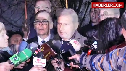 AB Komisyonu Üyesi Hahn Makedonya'da
