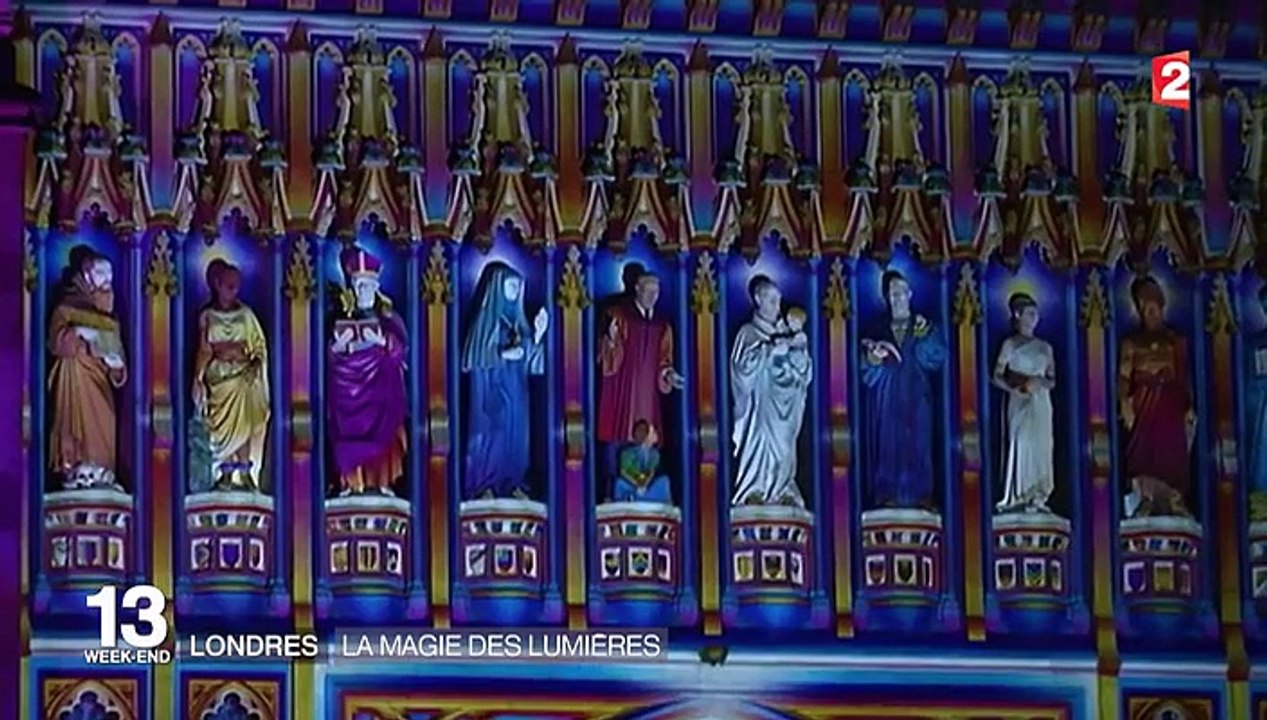 Royaume-Uni : première édition de la fête des Lumières à Londres