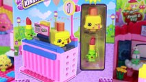 NEW Shopkins Mix & Match Toys Kinstructions Lego Shopville MALL Playset Town Center Cookie