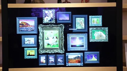 Panasonic Invisible TV: Now you see it, now you don't.