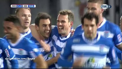 Bram van Polen Goal - Zwolle 2-0 Heerenveen - 16-01-2016 HD