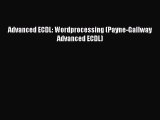 [PDF Download] Advanced ECDL: Wordprocessing (Payne-Gallway Advanced ECDL) [Read] Online