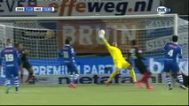 1-0 Bram van Polen Goal Holland  Eredivisie - 16.01.2016, PEC Zwolle 1-0 SC Heerenveen