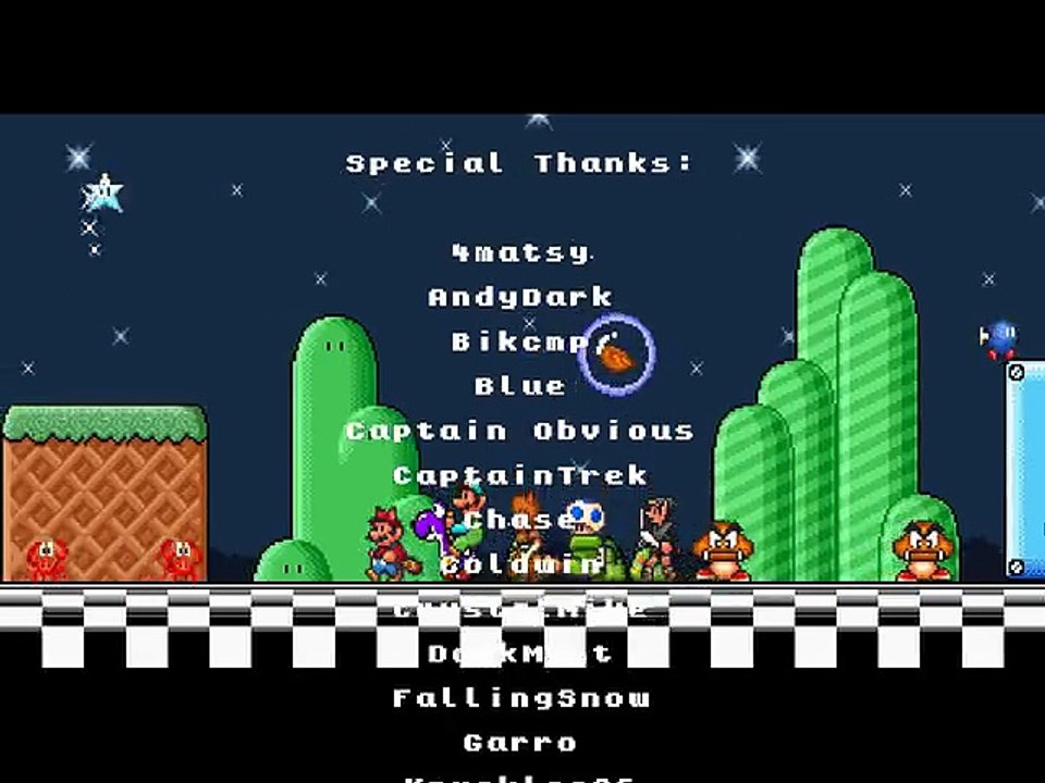 Super Mario Bros. X  Ending