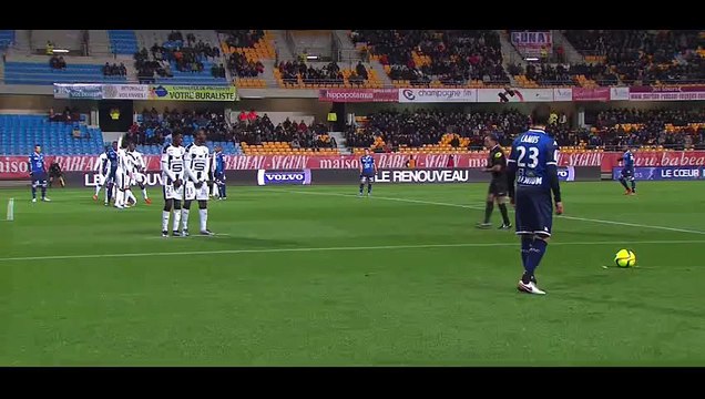 Corentin Jean Goal - Troyes 2-0 Rennes - 16-01-2016 HD
