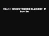 [PDF Download] The Art of Computer Programming Volumes 1-4A Boxed Set [Download] Online