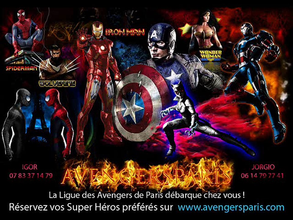 Anniversaires et animations super heros