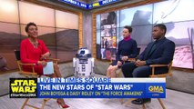 Star Wars: The Force Awakens Interview with Daisy Ridley, John Boyega