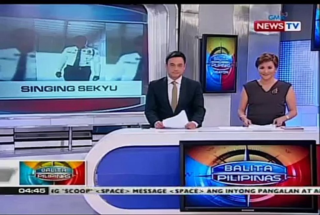 BP- Singing security guard ng Davao City, trending sa social media - YouTube