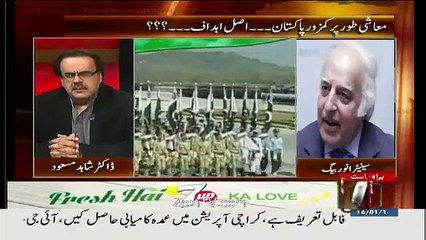Live with Dr. Shahid Masood - 16th January 2016