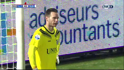 Wout Brama Goal HD - Zwolle 4-1 Heerenveen - 16-01-2016
