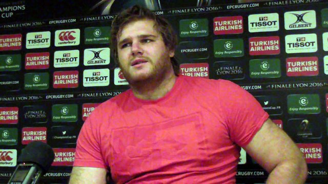 Rugby Champions Cup - Gillian Galan après Oyonnax - Stade Toulousain