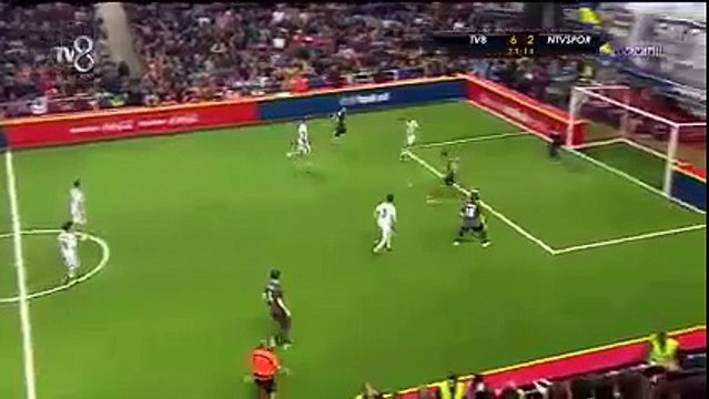 TV8 7-2 NTV Spor Gol İbrahim Büyükak