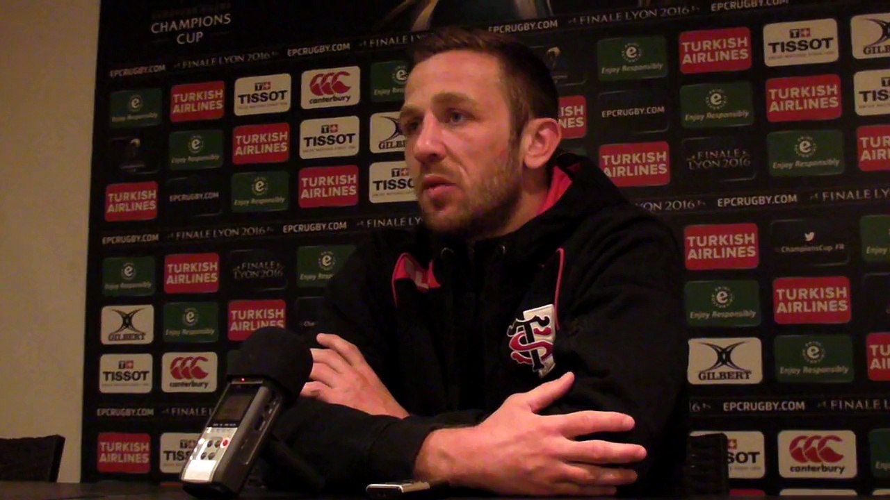 Rugby Champions Cup - David Mélé après Oyonnax - Stade Toulousain