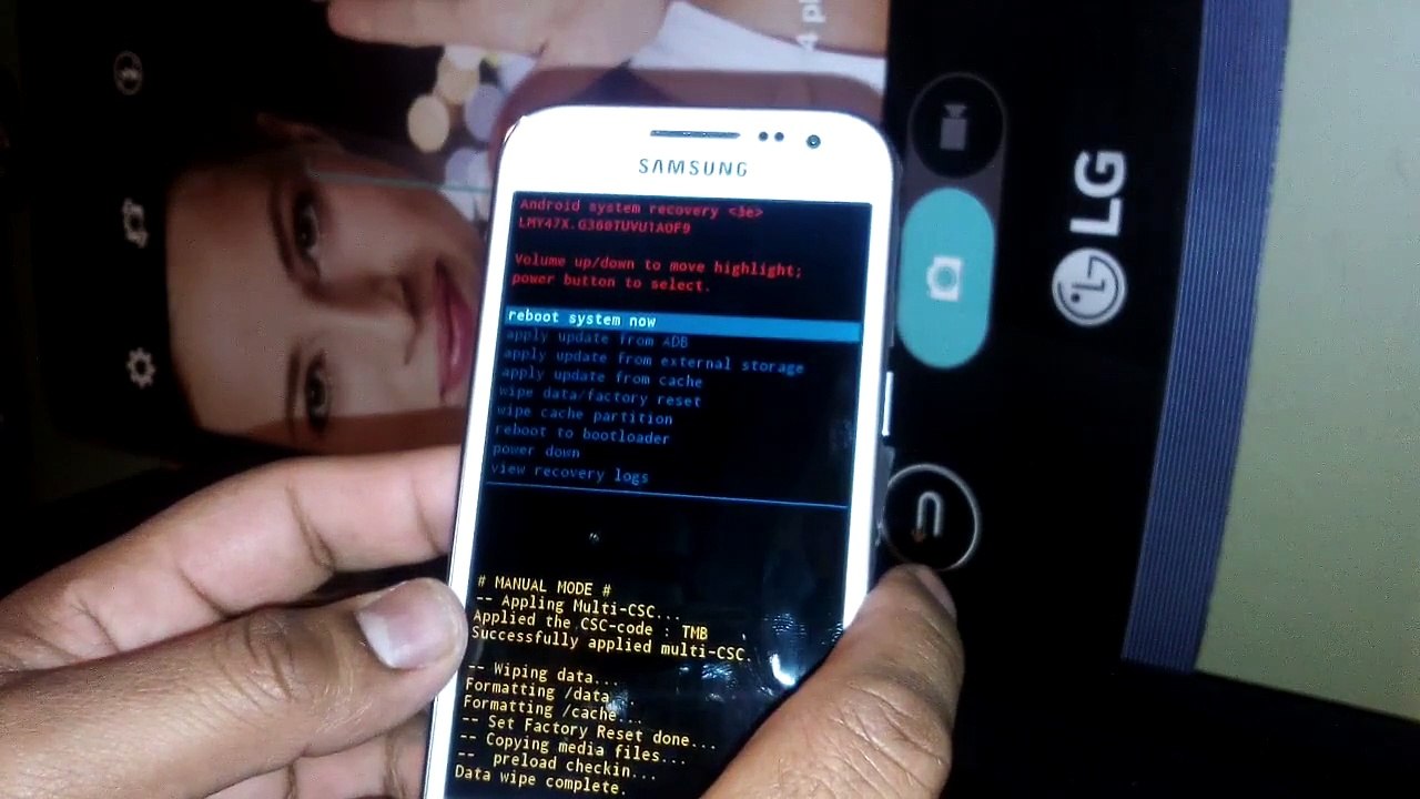 Como Formatear Samsung Galaxy Core SM-G360T pantalla bloqueada T-Mobile